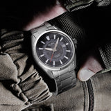 Alba Automatic Grey Translucent Layered Dial Men's Watch | AU4035X