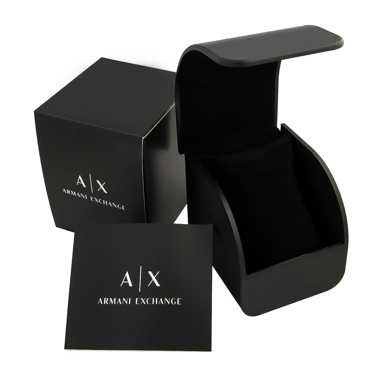 Ax2150 Armani Exchange Textured Black/Gold Dial Men's Watch | AX2150