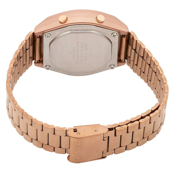 Casio Vintage Digital Copper Tone Stainless Steel Ladies Watch| B640WCG-5DF