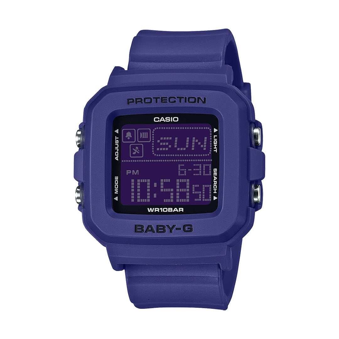 Casio Baby-G Digital Navy Blue Resin Strap Ladies Watch | BGD-10K-2DR