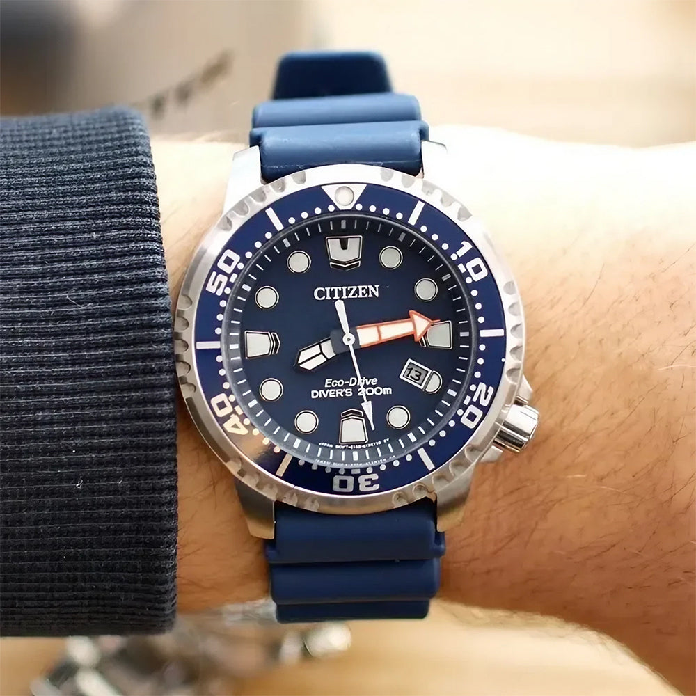 Citizen Eco-Drive Promaster Blue Dial Mens Watch BN0151-09L