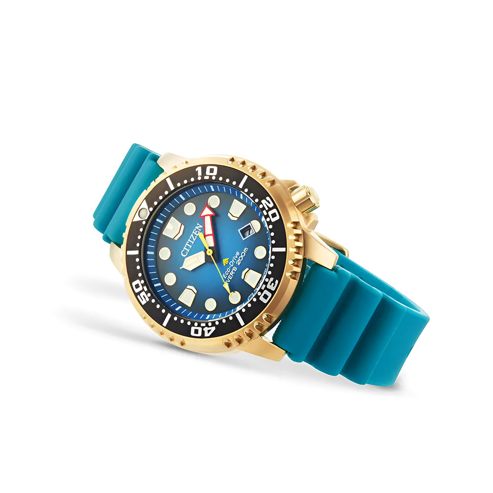 Citizen Eco-Drive Promaster Turquoise Blue Dial Mens Watch BN0162-02X