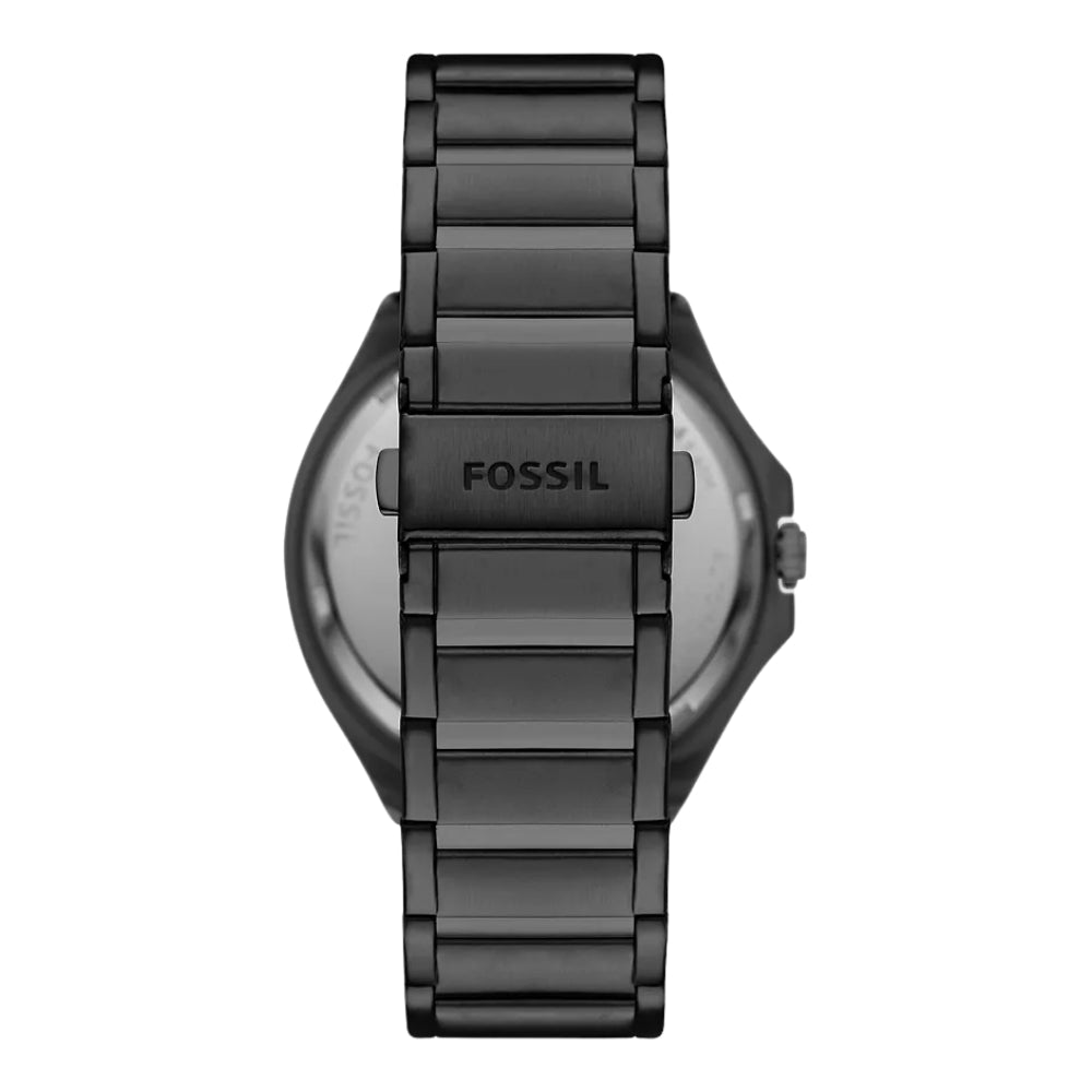 Fossil Evanston Automatic Black Skeleton Dial Men's Watch | BQ2621