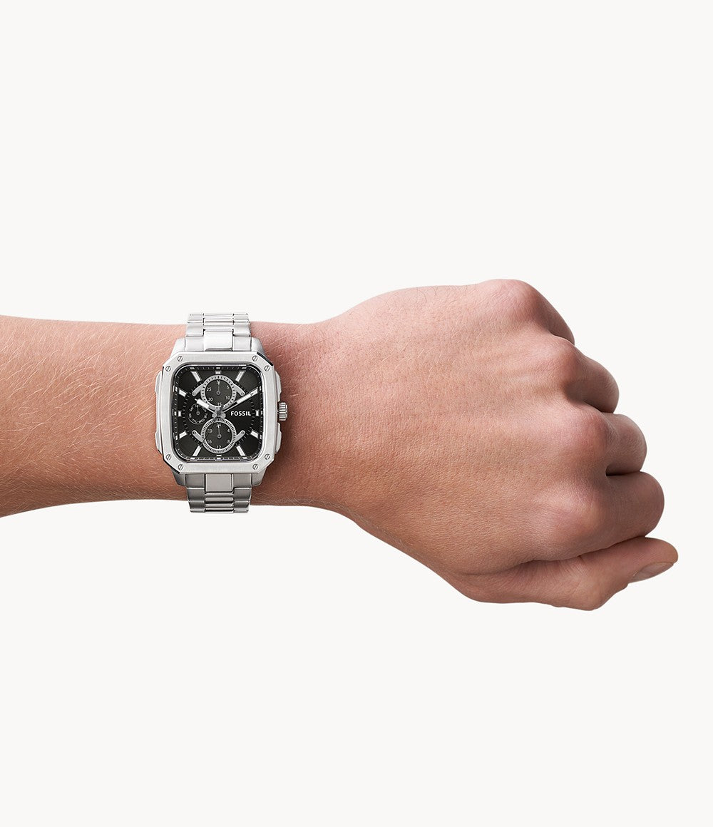 Fossil Men's Multifunction Stainless Steel Watch BQ2655