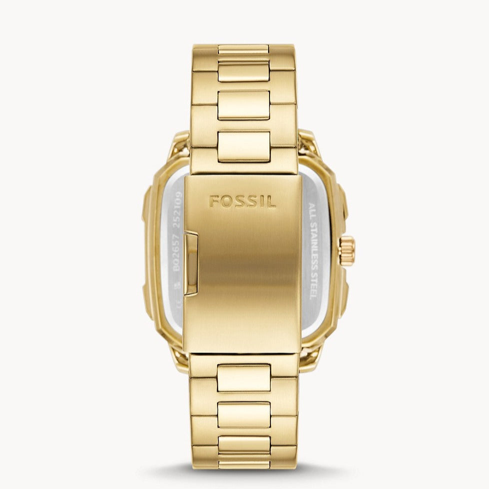 Fossil Multifunction Gold-Tone Stainless Steel Men's Watch| BQ2656
