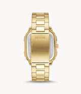 Fossil Multifunction Gold-Tone Stainless Steel Watch BQ2656