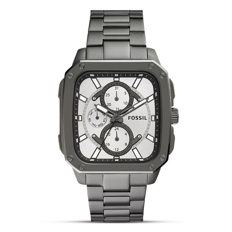 Fossil Multifunction Gunmetal Stainless Steel Men's Watch| BQ2657