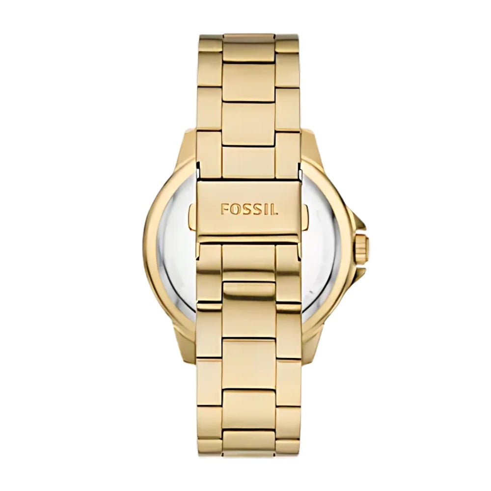 Fossil Bannon Gold Automatic Skeleton Dial Men's Watch| BQ2680