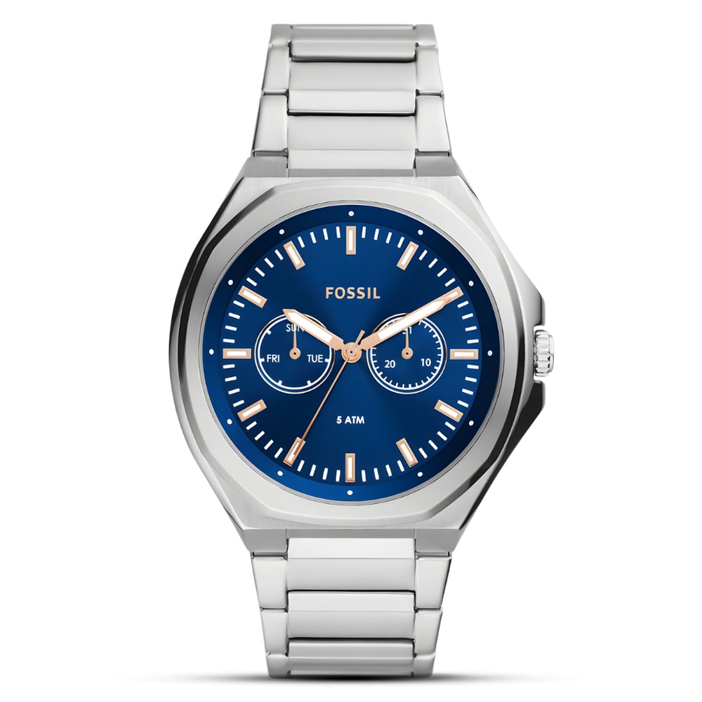 Fossil Multifunction Blue Dial Men's Watch | BQ2751 