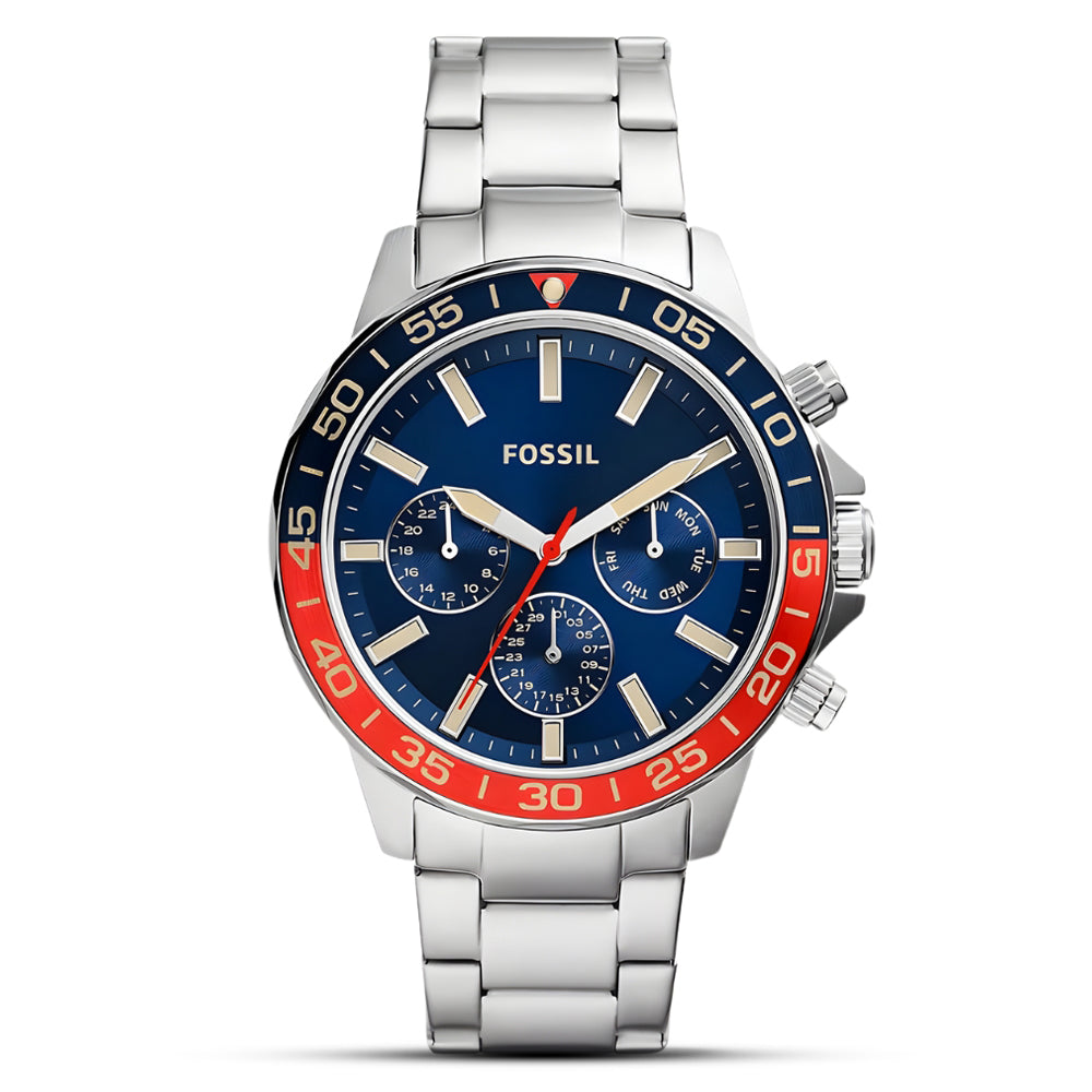 Fossil Banon Multifunction Blue Dial Men's Watch BQ2771