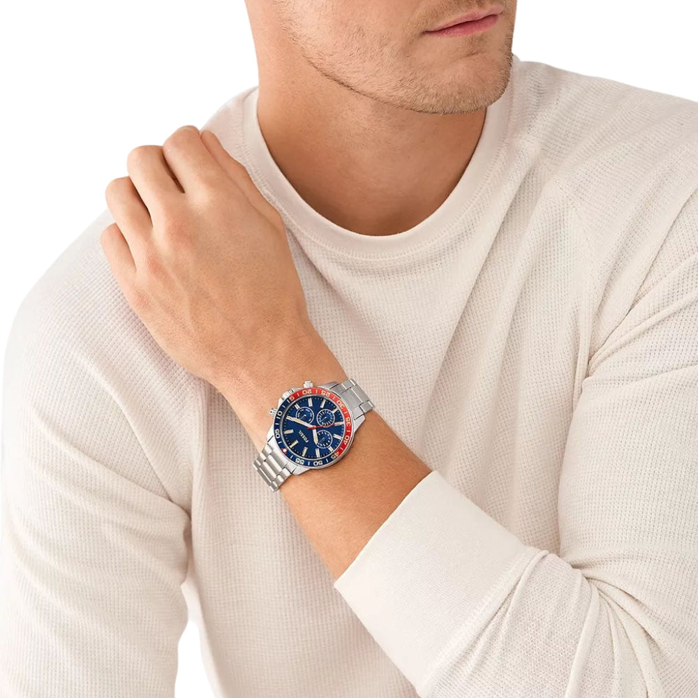 Fossil Banon Multifunction Blue Dial Men's Watch BQ2771