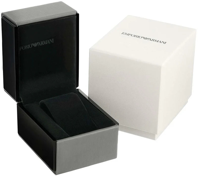 Emporio Armani Mens Dress Meccanico Watch AR60002