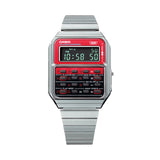 Casio Vintage 70's Style Digital Calculator Red Dial Unisex Watch | CA-500WE-4BDF