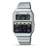 Casio Vintage 70's Style Digital Calculator White Dial Unisex Watch | CA-500WE-7BDF