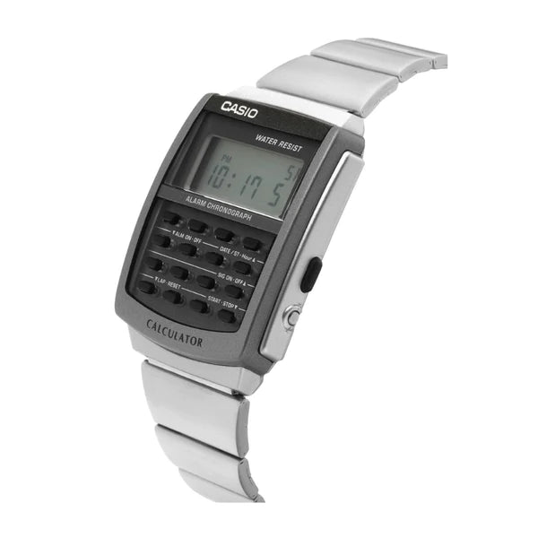 Casio Classic Calculator Silver Chain Watch CA-506-1DF