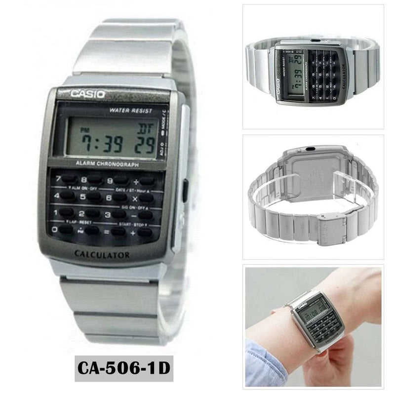 Casio Calculator orologio uomo multifunzione mod. CA-506-1 - Shop Elegance