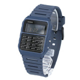 Casio Vintage Blue Digital Calculator Watch CA-53WF-2BDF