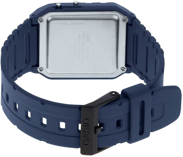 Casio Vintage Blue Digital Calculator Watch CA-53WF-2BDF