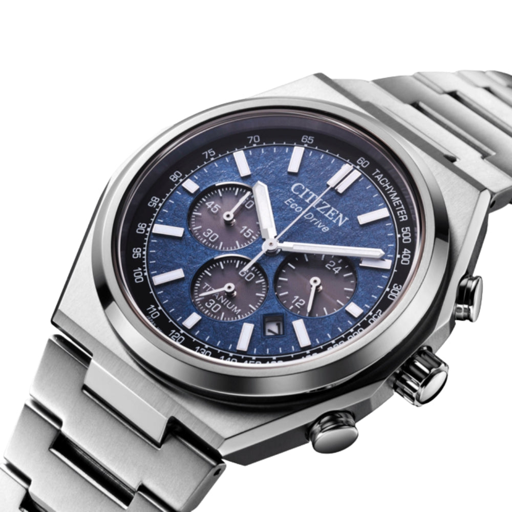 Citizen Eco Drive Super Titanium Zenshin Chronograph Watch CA4610-85L