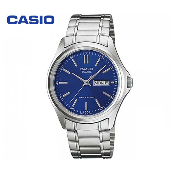 Casio Enticer Analogue Day-Date Blue Dial Men's Watch MTP-1239D-2ADF
