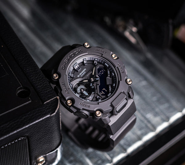 Casio G-Shock Carbon Core Guard Series| GA-2200BB-1A