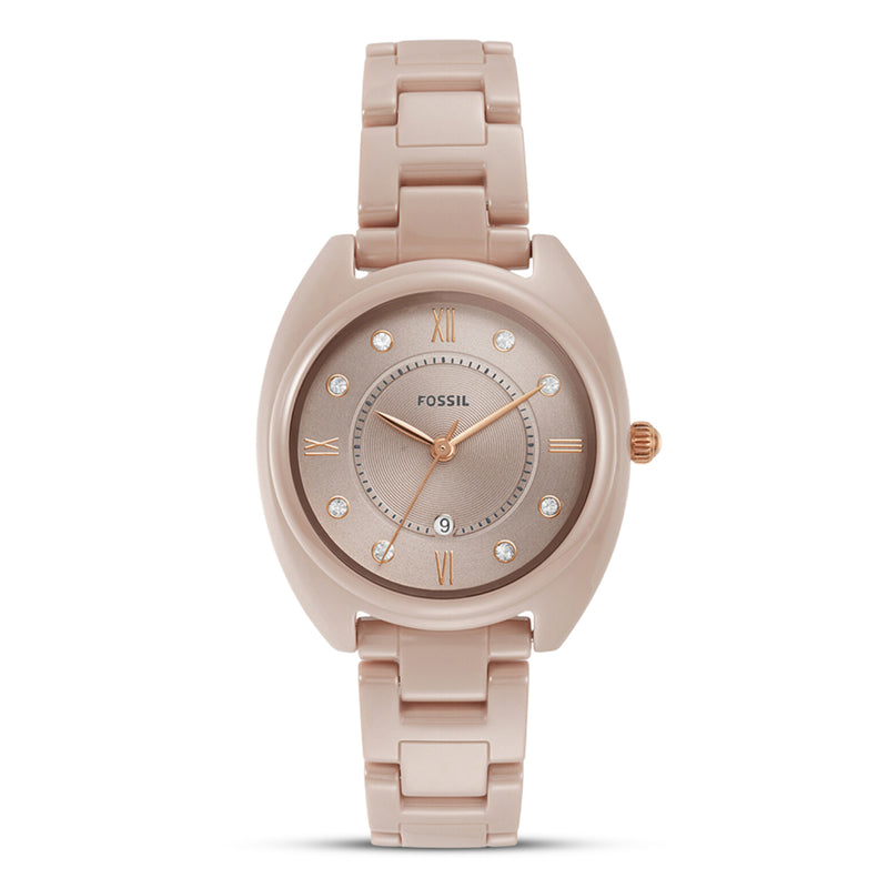 Fossil Gabby Crystal Brown Dial Ladies Watch | CE1110