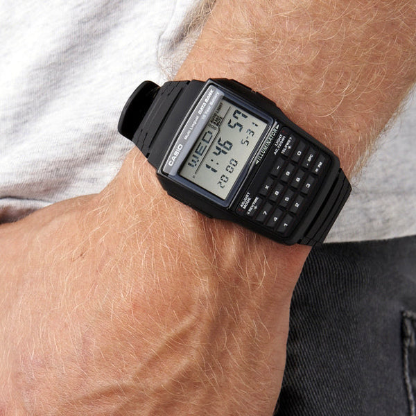 Casio Classic Data Bank Calculator Belt Men's Watch| DBC-32-1ADF