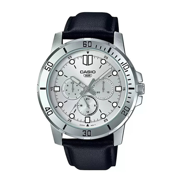 Casio Enticer Analog Silver Dial Men's Watch| MTP-VD300L-7EUDF