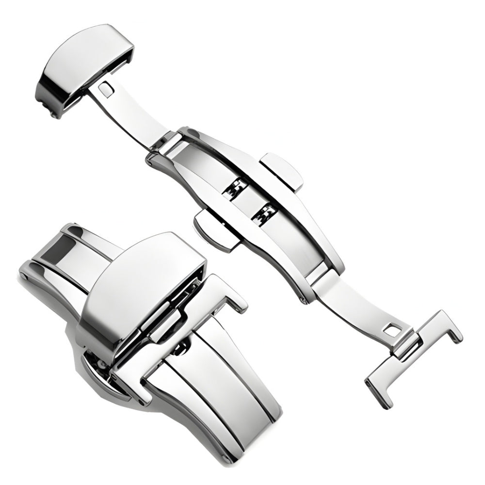 Butterfly Clasp for 22mm Strap