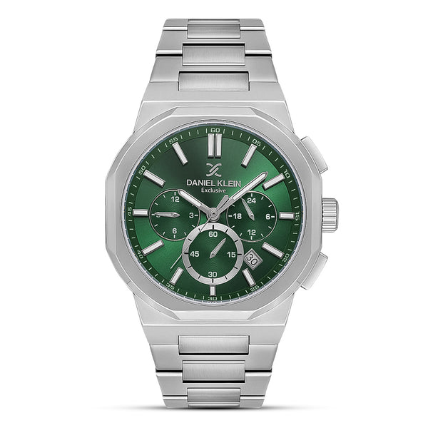 Daniel Klein Multifunction Green Dial Men's Watch | DK.1.13812-4