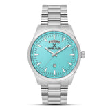 Daniel Klein Day Date Ice Blue Dial Men's Watch | DK.1.13817-5