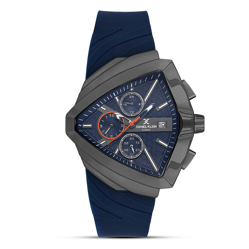 Daniel Klein Exclusive Dark Blue Dial Men's Watch | DK.1.13860-4