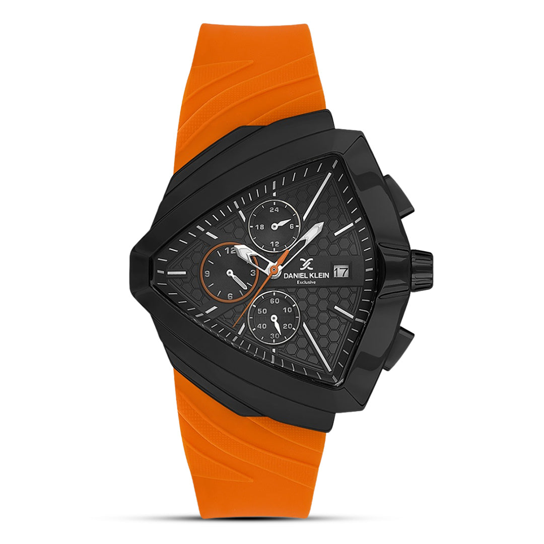 Daniel Klein Exclusive Black Dial Men's Watch - Main Image