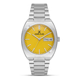 Daniel Klein Day Date Yellow Dial Men's Watch | DK.1.13885-5