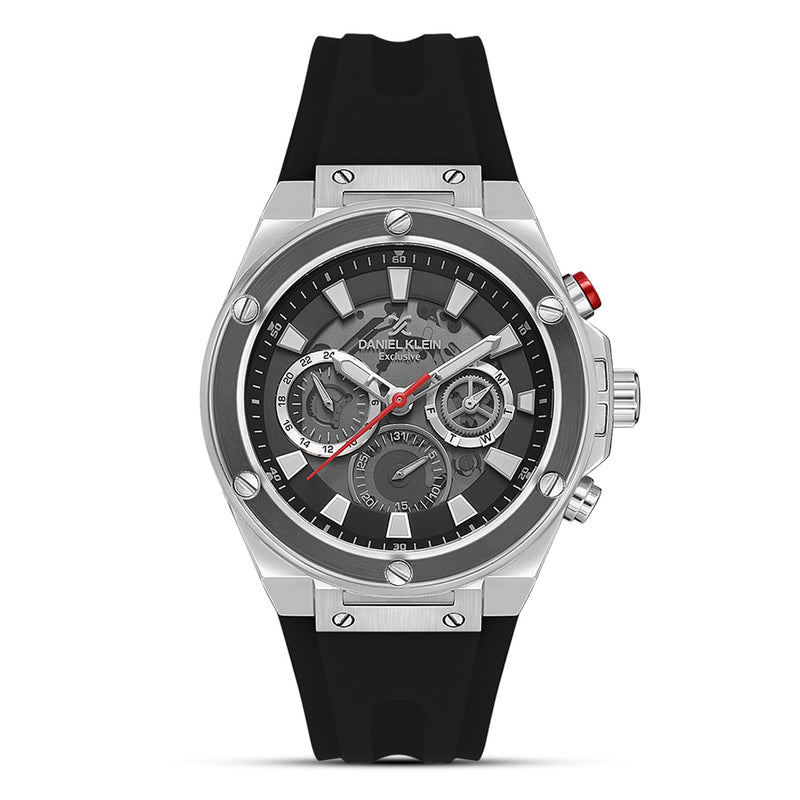 Daniel Klein Automatic Grey Dial Men's Watch | DK.1.13889-1