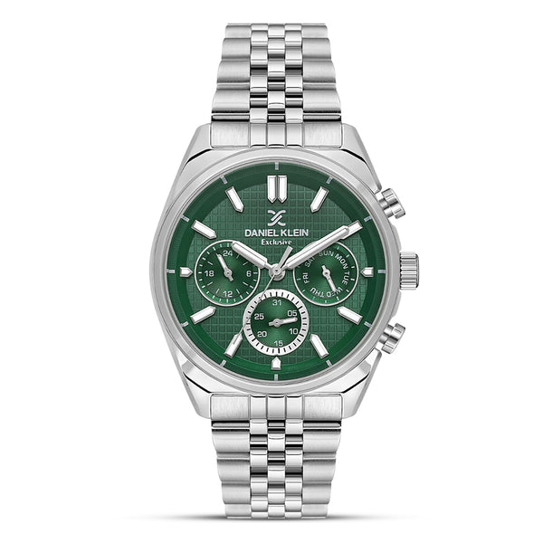 Daniel Klein Exclusive Green Dial Men's Watch | DK.1.13890-3