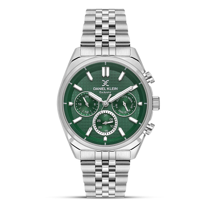 Daniel Klein Exclusive Green Dial Men's Watch | DK.1.13890-3