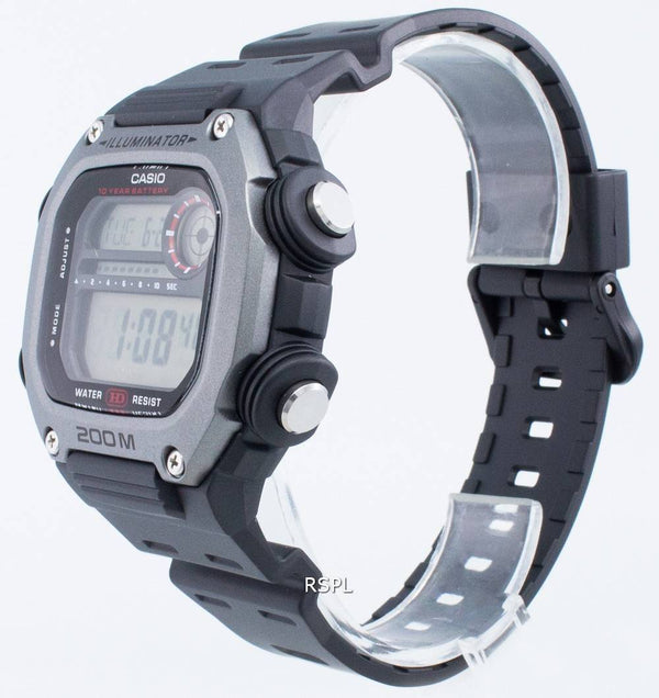 Casio Illuminator 200m Diver Digital Men's Watch| DW-291H-1AVDF