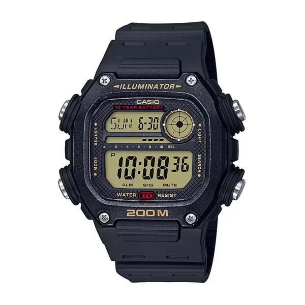 Casio Youth Digital Black Men's Watch| DW-291H-9AVDF