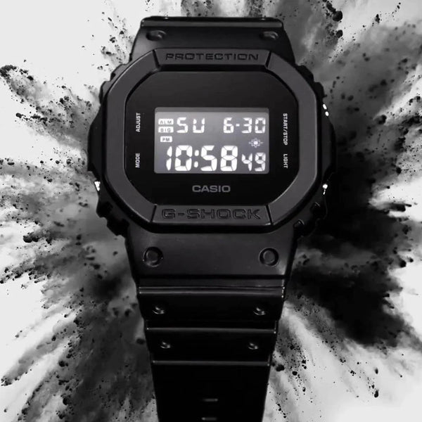 Casio G-Shock Matte Black "Square Face" Digital Watch DW-5600BB-1DR