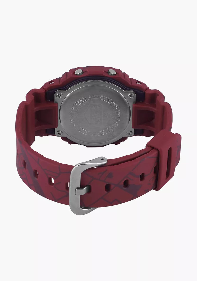Casio G-Shock Treasure Hunt Red Series Watch | DW-5600SBY-4DR