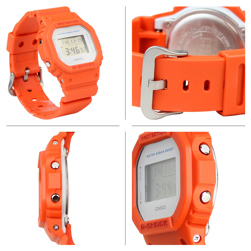 Casio G-Shock "Spring Vivid Orange" Digital Watch DW-5600WS-4DR