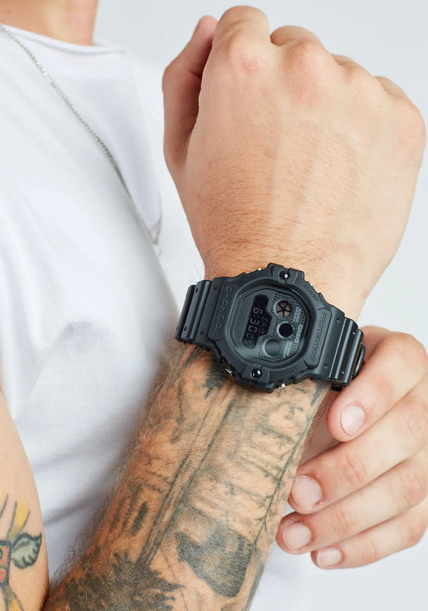 Casio G-Shock "Three Eyes" Matte Black Classic Watch DW-5900BB-1DR