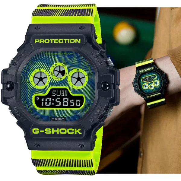 Casio G-Shock "Time Distortion" Digital Watch DW-5900TD-9DR