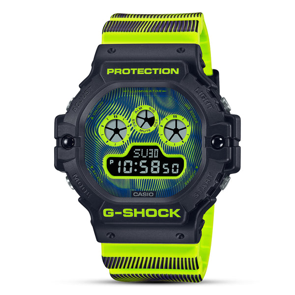 Casio G-Shock "Time Distortion" Digital Men's Watch| DW-5900TD-9DR