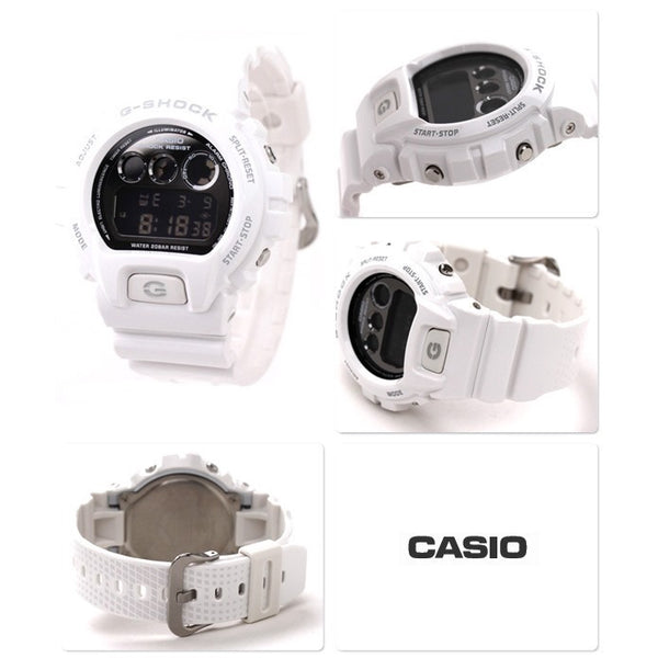 Casio G-Shock Glossy White Digital Men's Watch| DW-6900NB-7DR