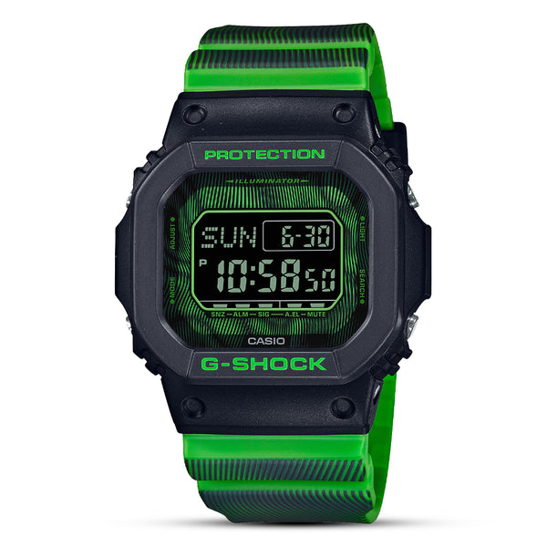 Casio G-Shock "Time Distortion" Digital Men's Watch| DW-D5600TD-3DR