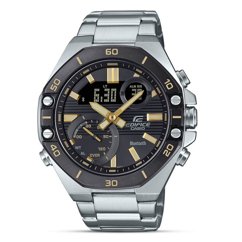 Casio Edifice Smartphone Link Black Dial Men's Watch| ECB-10DB-1A9DR