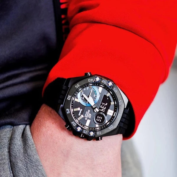 Casio Edifice Analog-Digital Mobile Linked Men's Watch| ECB-10PB-1ADF