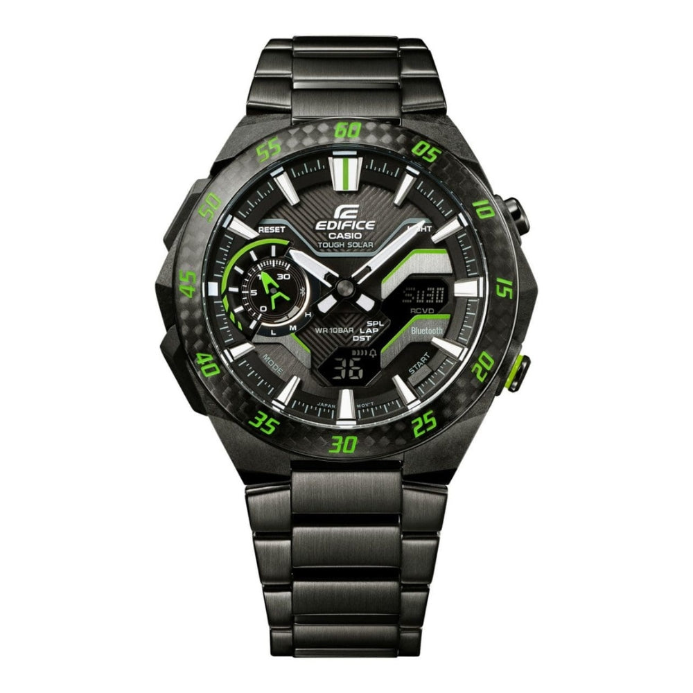 CASIO EDIFICE SOLAR CHRONOGRAPH MEN'S WATCH | ECB-2200RC-1A3DF